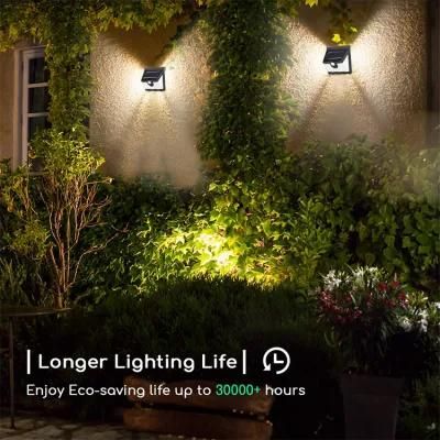 Waterproof LED Solar Wall Lamp Outdoor Street PIR Motion Sensor Garden Light