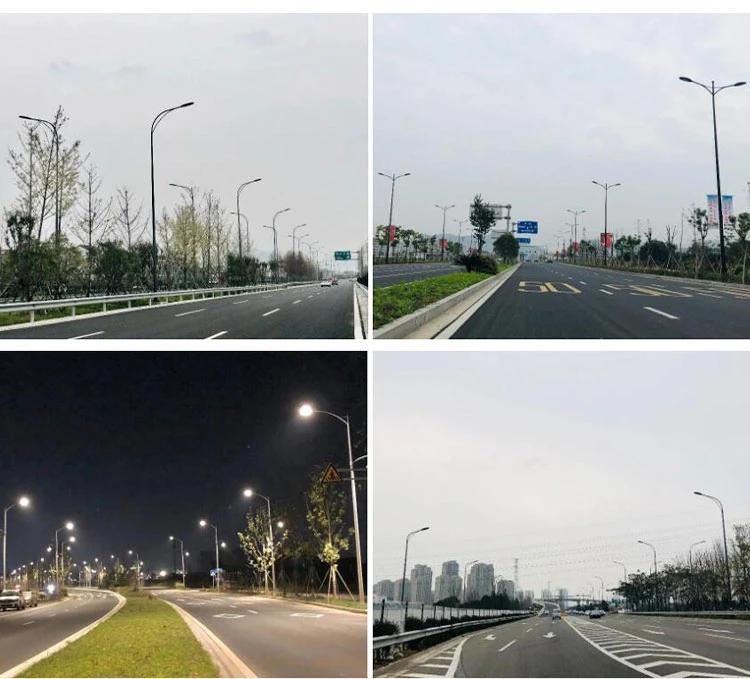Waterproof LED Outdoor 6m Solar Street Pole/Road/Garden Lighting with Panel and Lithium Battery