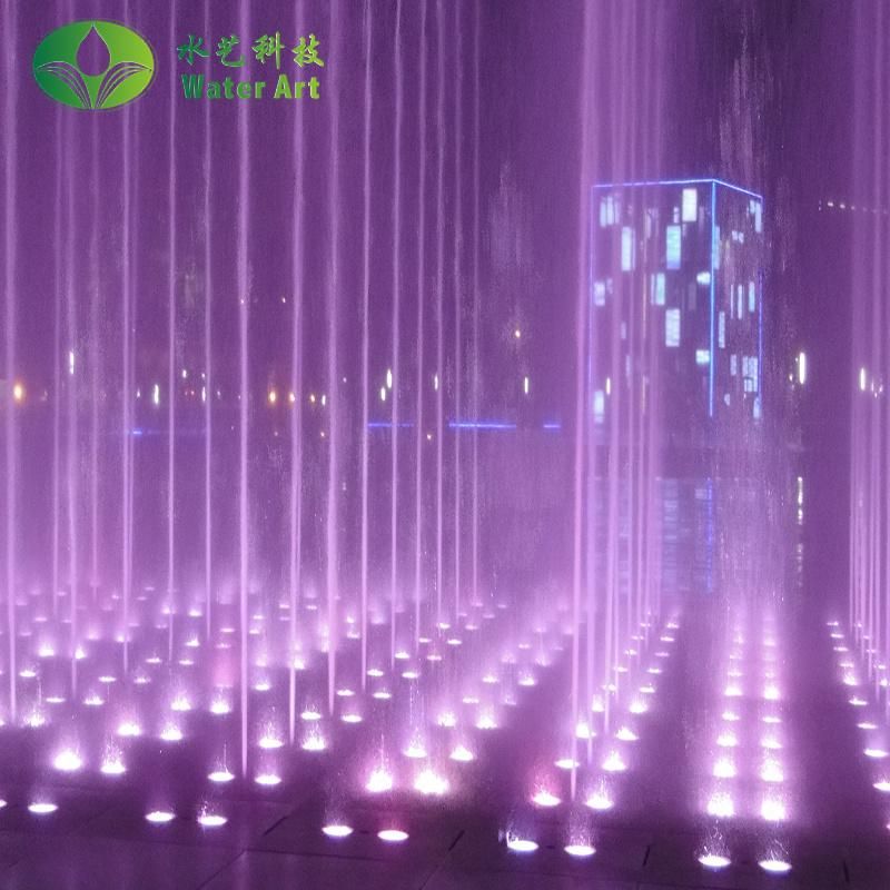 4m Warm White LED Outdoor Landscape Laser Shower LED Motif 3D LED Fountain