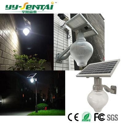 9W LED Solarlight Outdoor LED Energy Saving Solar Wall Lamp