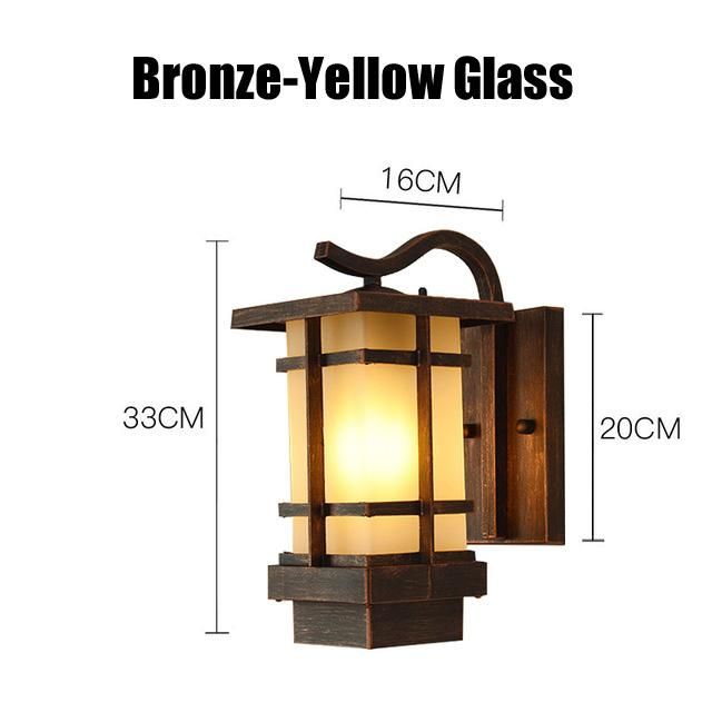 Outdoor Wall Lamp Waterproof European Style Outdoor Balcony LED Outdoor Waterproof Lamp (WH-HR-82)