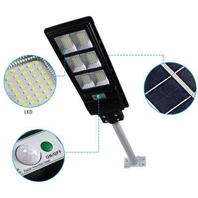 Ala 300W 400W 500W Waterproof Outdoor Streetlight All in One Integrated LED Solar Street Light with Big Solar Panel