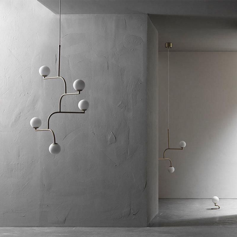 2022 Nordic Tree Branch Chandelier Creative Personality Fashion Glass Chandelier