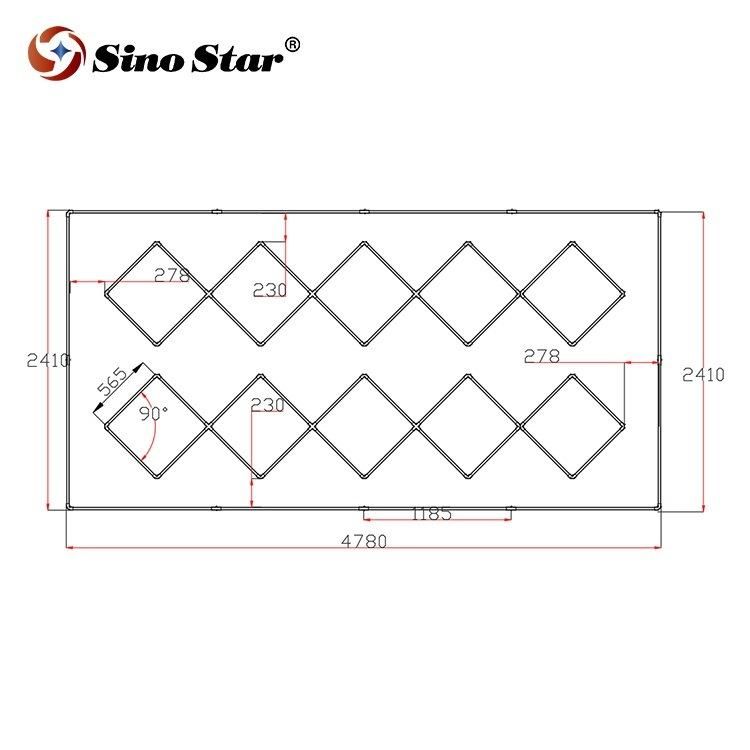 St2018 150lm/W 100W-300W for Industrial Warehouse Highbay 1 Years Warranty LED Linear Highbay Light