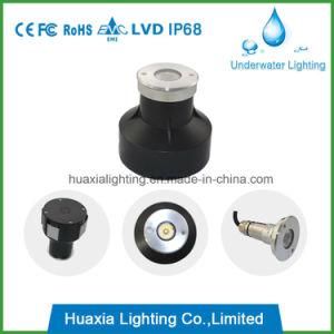 IP68 Stainless Steel Recessed Underwater LED Lights with PC Base