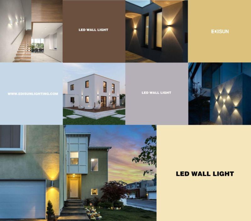 Outdoor Lamp LED Wall Lights 100lm/W 85-265V Die- Casting Aluminum