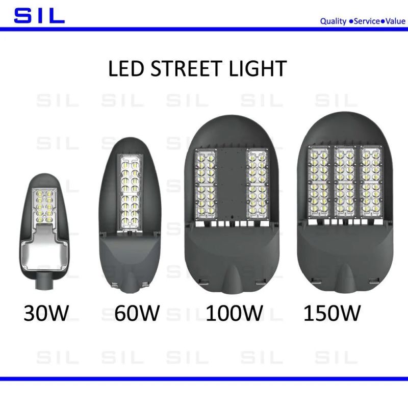 LED Shoebox Street Lighting Photocell Street Light Energy Saving Street Lamp CE RoHS Certified 30W LED Street Lighting