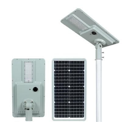IP65 All in One LED Outdoor Multifunction Smart Pole Solar Mono Panel Garden/Street/Road Light