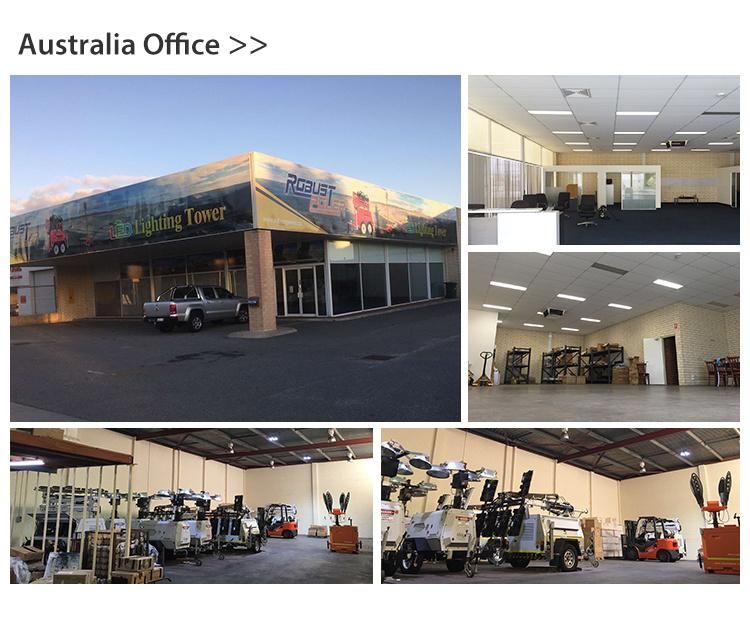 Australia Standard Heavy Duty Silent 5kw Genset Lighting Tower