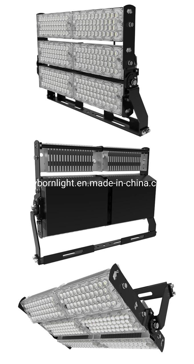 600W High Lumens 160lm/W Super Bright LED Stadium Lights IP66 Waterproof LED Floodlight