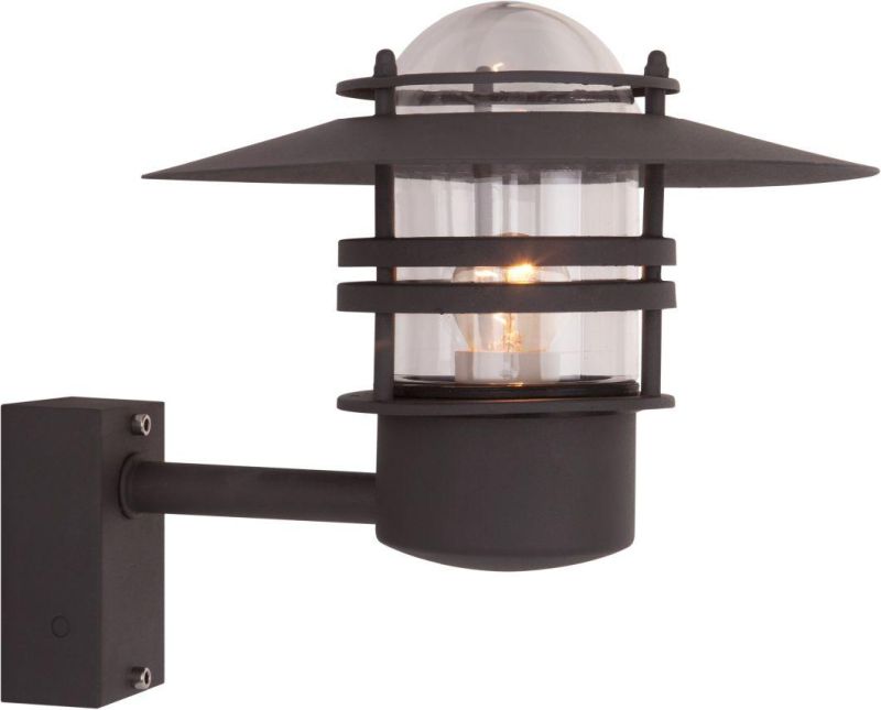 Modern Outdoor Wall Sconce Lighting Fixture Farmhouse Wall Lamp Security Light Anti-Rust Exterior Porch Light for House Garden Patio Garage Yard Graphite W260