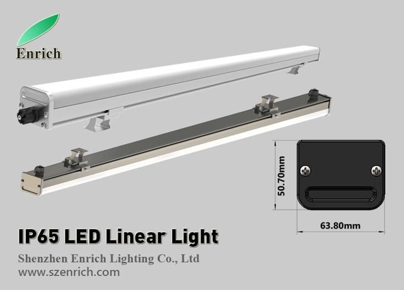 Exterior Lighting IP65 LED Linear Tube Light for Parking Lot