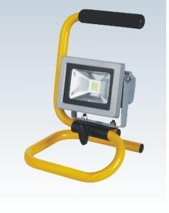 GS, CE Portable IP65 10W LED Flood Light for Outdoor