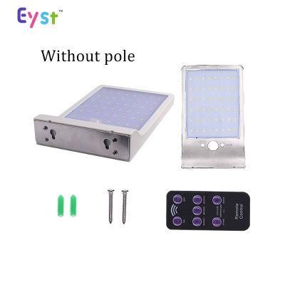 36 LEDs Solar Light Color Adjustable with Controller Multiple Modes Waterproof Lamp Lights for Outdoor Garden Wall Street