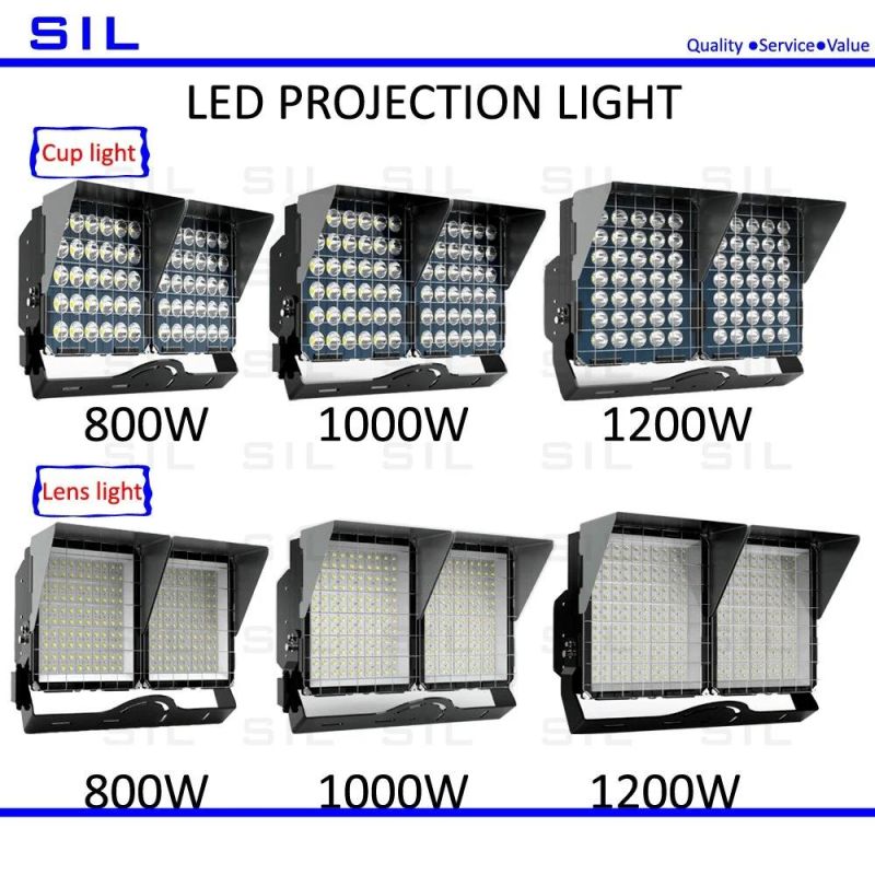Best Selling Products Chip IP65 Outdoor Flush Mounted LED Tennis Court Lighting for Bridge Lighting 1000W LED Projection Light