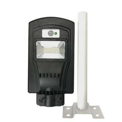 China Suppliers Hot Selling 20W 40W 60W Motion Sensor Integrated All in One Solar LED Street Light