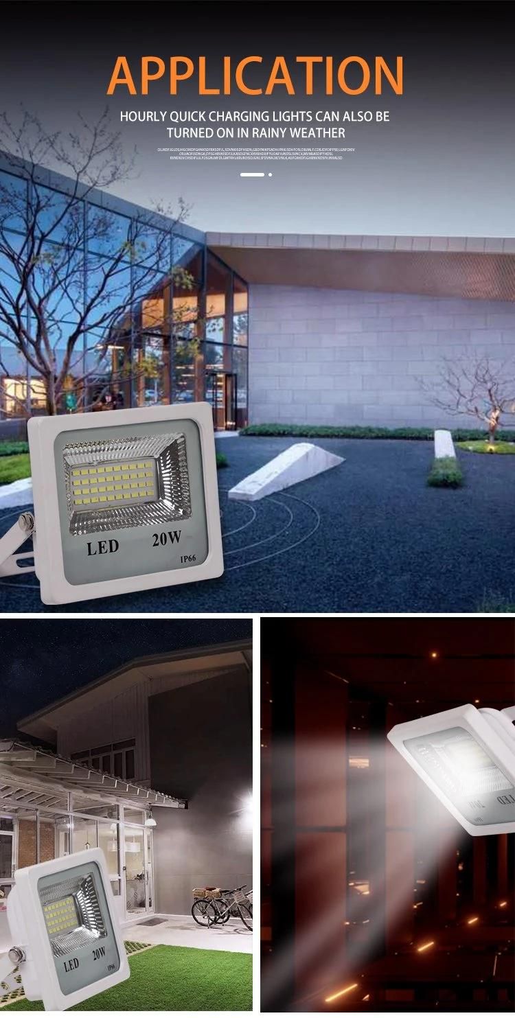 High Quality Outdoor Solar Aluminum Exterior Floodlamp 100watt Flood Lights