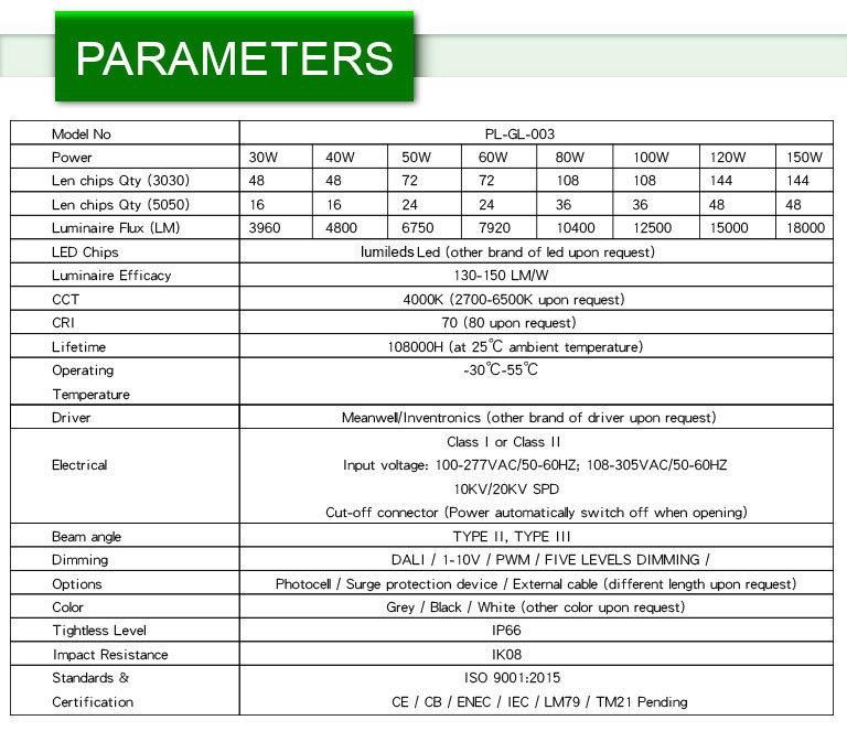 LED Garden Lantern with ENEC CB CE IP66 Certifications