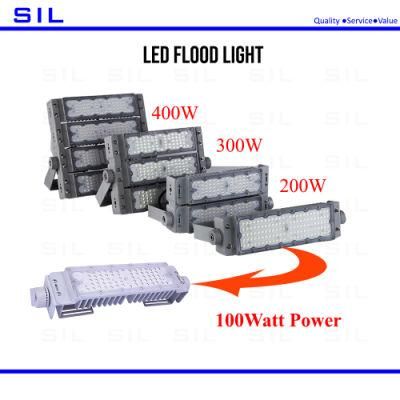 Good Supplier LED Floodlight Aluminum Material Heat Dissipation Shell 100watt Power SMD CE RoHS LED Flood Light