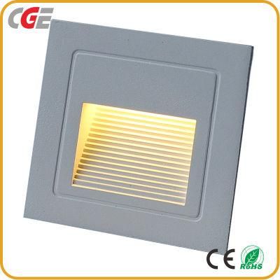 Outdoor Corner Wall Recessed Aluminum IP65 SMD 3W LED Step Light
