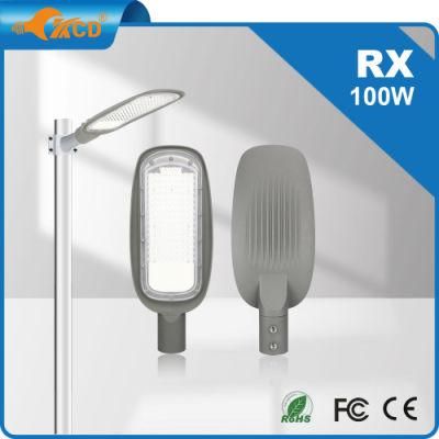 Modular Outdoor LED Street Lights SMD Road Lighting Integrated Aluminum Modern Smart All in One 100W Streetlight with Pole