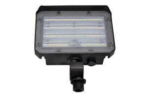 Us Type Flood Light with Brack60/70/80/100W High Efficiency with The Photocell Inside Ce ETL Certificate