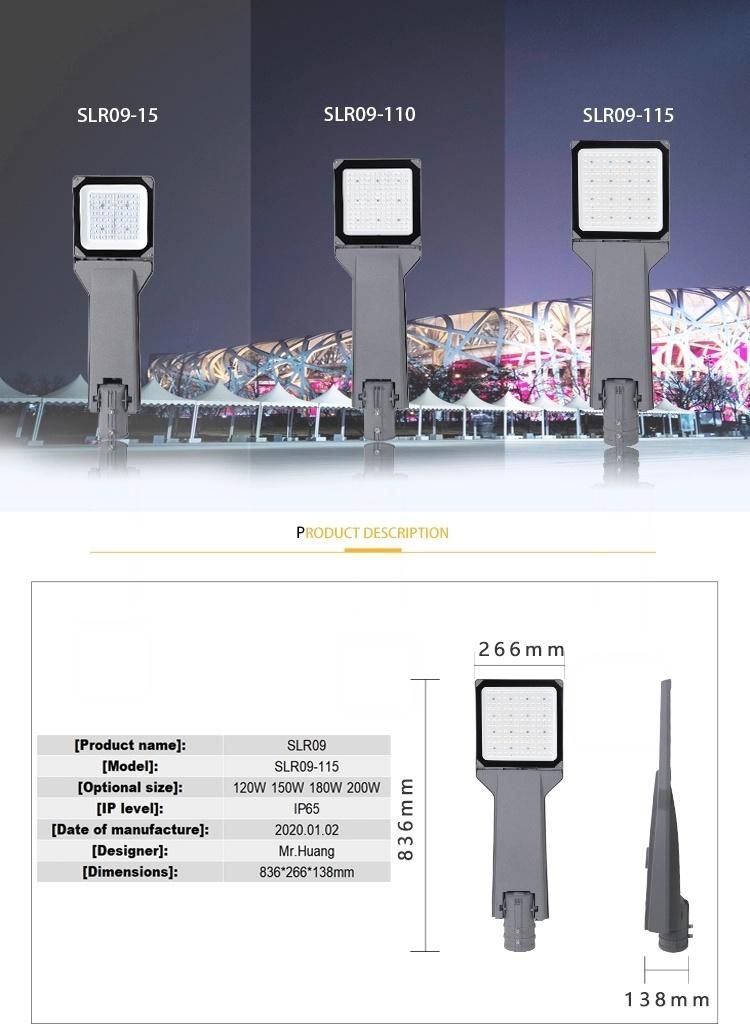 60W Outdoor Lighting Aluminum LED Lamp