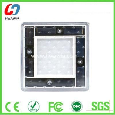 Beautiful IP68 Waterproof Aluminum Solar LED Underground Brick Light