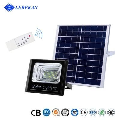 China Manufacturer Cheap Price Modern Outdoor Security Parking Lot Square Garden Super Bright 60W 100W 200W LED Best Solar Floodlight