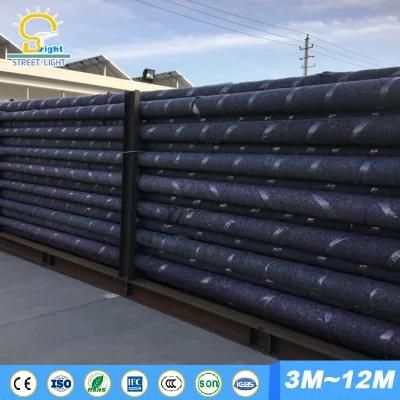 15m-25m Outdoor Lighting Hot Galvanized High Mast Pole