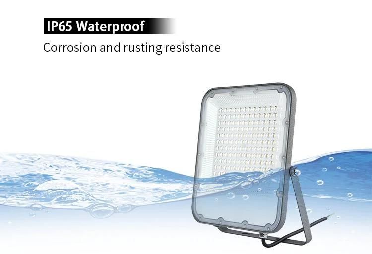 High Lumen Battery Underwater Slim LED Floodlight 20W 30W 50W 100W 150W 200W