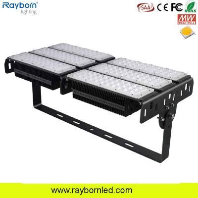 High Power 300W 400W IP65 Waterproof Module LED Flood Light for Outdoor Badminton Fields Lighting