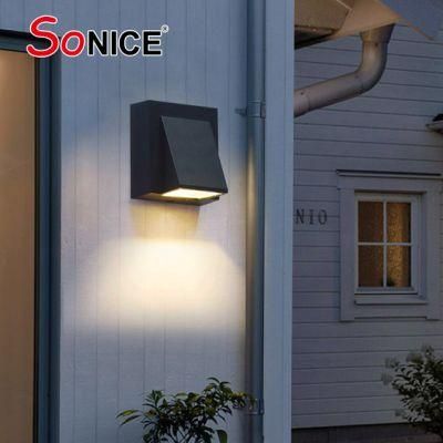 Household Hotel Corridor Garden Waterproof Die Casting Aluminium K Shape Outdoor Modern LED Lamp Wall Light