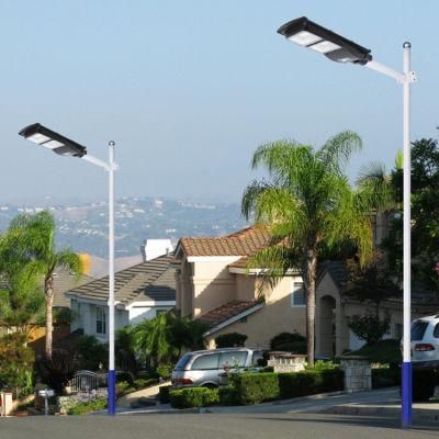 Ala IP65 Outdoor Split Solar Street Light LED Lighting 60W 120W All in One Integrated Solar Street LED Light