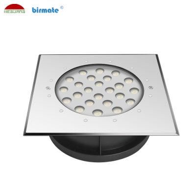 18W 24V IP68 Structure Waterproof 316L LED Inground Light Underground Light