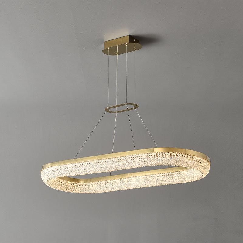 2022 Hot Sale Modern Light Luxury Chandelier Villa Living Room Pendant LED Lamp Chandelier