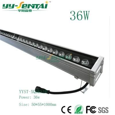 LED Wall Washer Line Type Flood Light Line Light 12W18W24W36W Outdoor Building Body Bridge Waterproof Projection Lamp