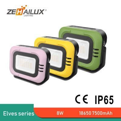 Portable CCT Change Color Adjustable Oudoor LED Solar Camping Light for All Scenes
