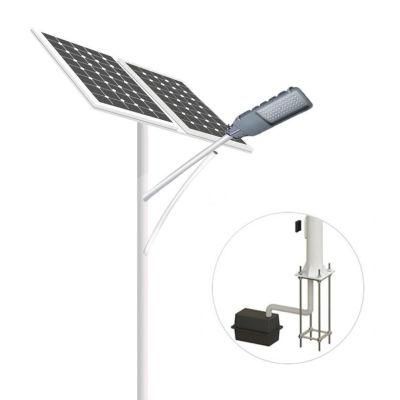 Split 40W IP65/IP66 Outdoor Solar Street Light Die-Cast Aluminum Solar Street Lamp with Single/Double Arm