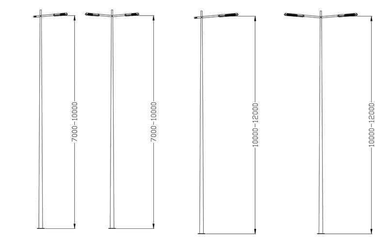 High Lumen LED Streetlight Rt600SL-T 60W-120W with CE, UL Certification