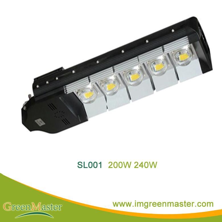 SL001 240W LED Waterproof Heat Stronger Street COB Light