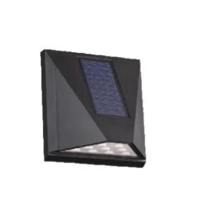 LED Outdoor Solar Wall Lamp DC 3.7V60lm with 5V Solar Panel for Outdoor Wall Decoration Lighting