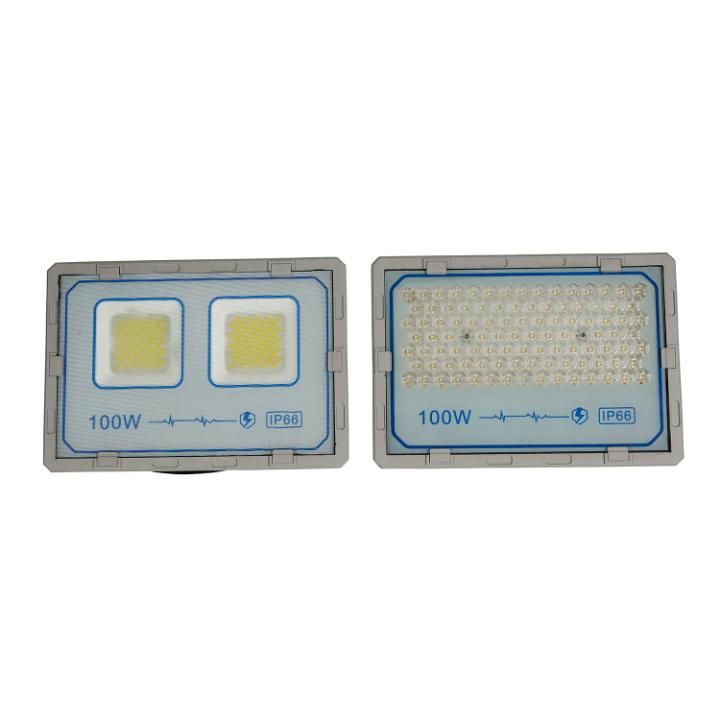 30W 50LEDs Outdoor Solar Sensor Wall Light Flat Floodlight Factory