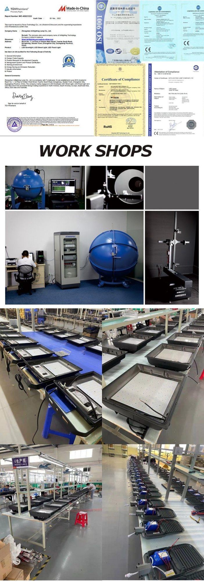 China Manufacturer High Quality Industrial Outdoor Wall Lights for Community Buildings