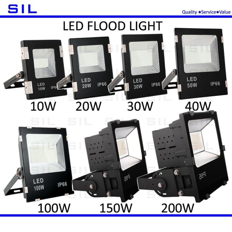 High Bright Square Projector Lamp IP66 Waterproof Ultra Slim SMD Reflectores Light AC100V to 265V 10W Outdoor LED Flood Light