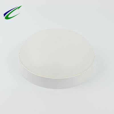 9W White Round Moisture-Proof Lamp Outdoor Courtyard Outdoor Light LED Lighting