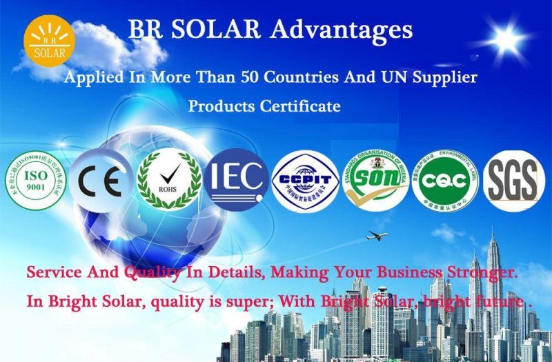 Reasonable Price of 36W Solar Street Lamp with 6m Pole