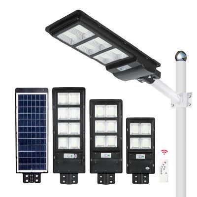 Ala IP65 Waterproof Streetlight SMD 300W 400W 500W Outdoor Light All in One Integrated LED Solar Street Light