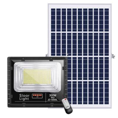 The Update Solar Lights with Power Display High Bright Solar LED Solar Flood Lights