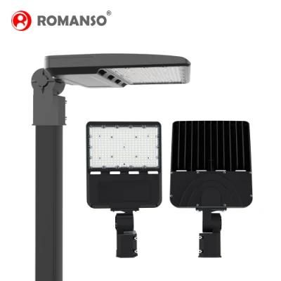 Romanso LED Shoebox 200 Watt Light IP66 Waterproof 5years Warranty 3000-6500K LED Shoebox Light for LED Parking Lot Lighting